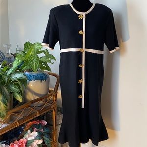 Steve Fabrikant vintage tulip skirt dress Holiday parties family photos costume